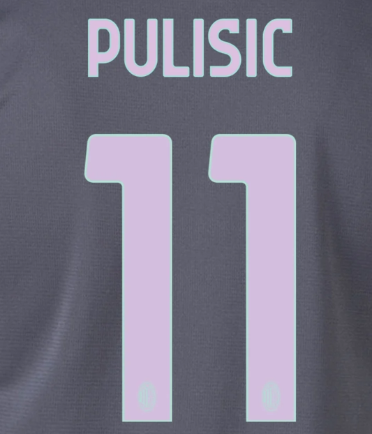 Serie A 2024 Official Nameset ( Name and Number Set)