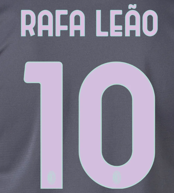 Serie A 2024 Official Nameset ( Name and Number Set)