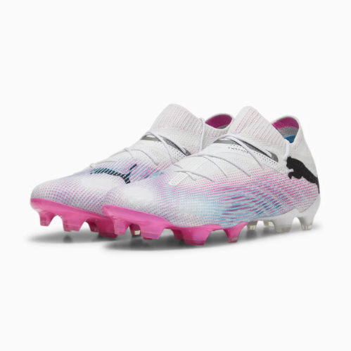 Puma Future 7 Ultimate / Elite FG/AG - White/Black/Poison Pink