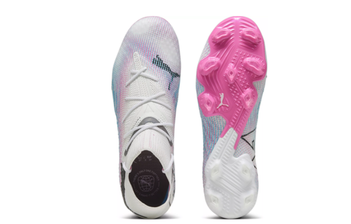 Puma Future 7 Ultimate / Elite FG/AG - White/Black/Poison Pink