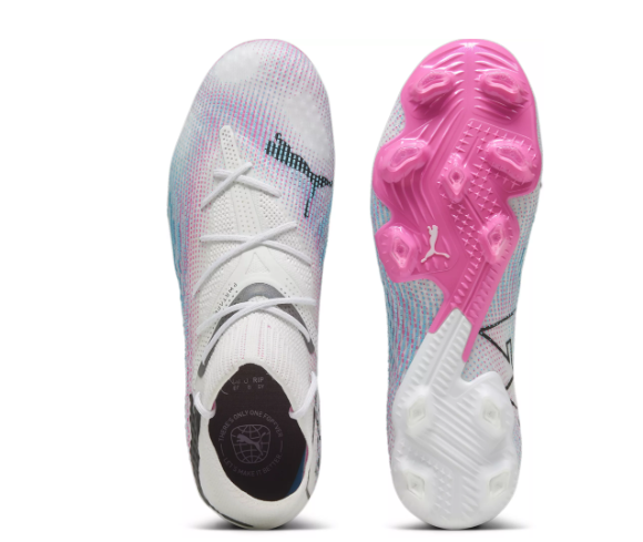 Puma Future 7 Ultimate / Elite FG/AG - White/Black/Poison Pink