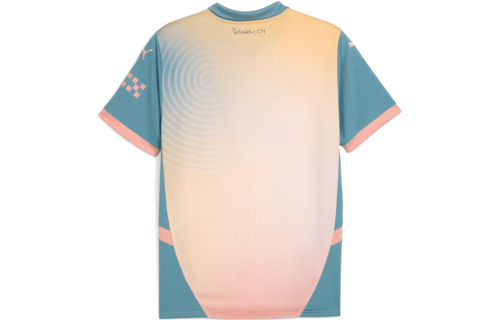 Puma  Manchester City 2024 -25 Fourth Jersey - Rosebay/Bold Blue