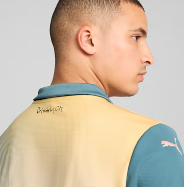 Puma Manchester City 2024 -25 Fourth Jersey - Rosebay/Bold Blue