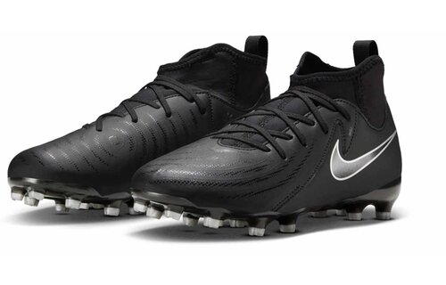 Nike Jr Phantom Luna II Academy FG / MG Cleats - Black/Black