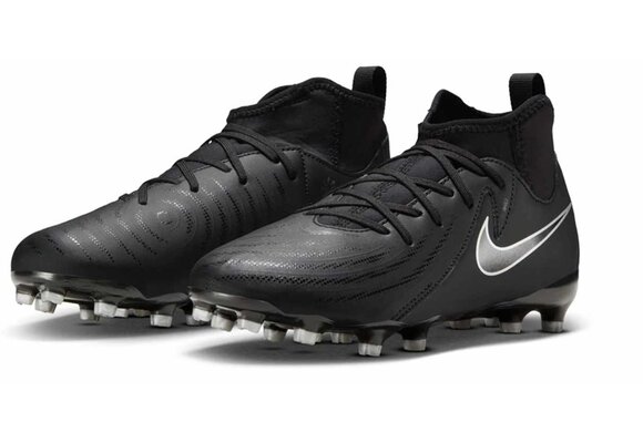 Nike Jr Phantom Luna II Academy FG / MG Cleats - Black/Black