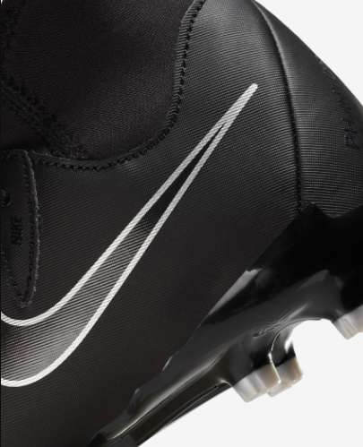 Nike Jr Phantom Luna II Academy FG / MG Cleats - Black/Black