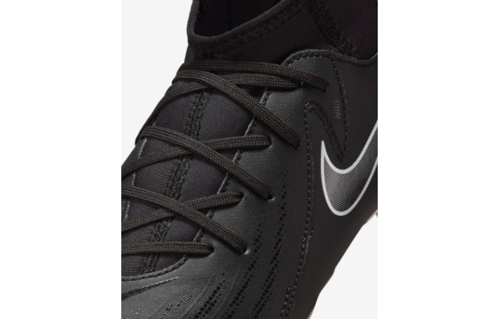 Nike Jr Phantom Luna II Academy FG / MG Cleats - Black/Black