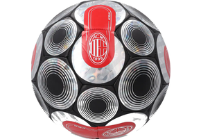 Puma AC Milan 2024 - 25 ftBl Culture Soccer Ball - Silver/Black/Red