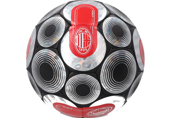 Puma AC Milan 2024 - 25 ftBl Culture Soccer Ball - Silver/Black/Red