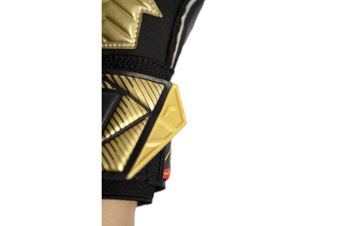 Reusch Attrakt Allison Becker AB1 Duo Goalkeeper Gloves - Black/Gold/Red