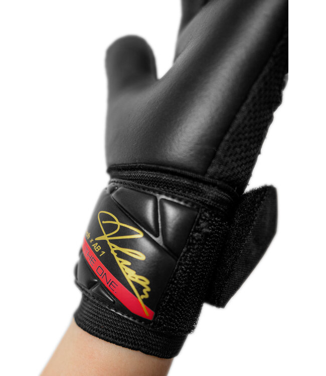 Reusch Reusch Attrakt Allison Becker AB1 Duo Goalkeeper Gloves - Black/Gold/Red