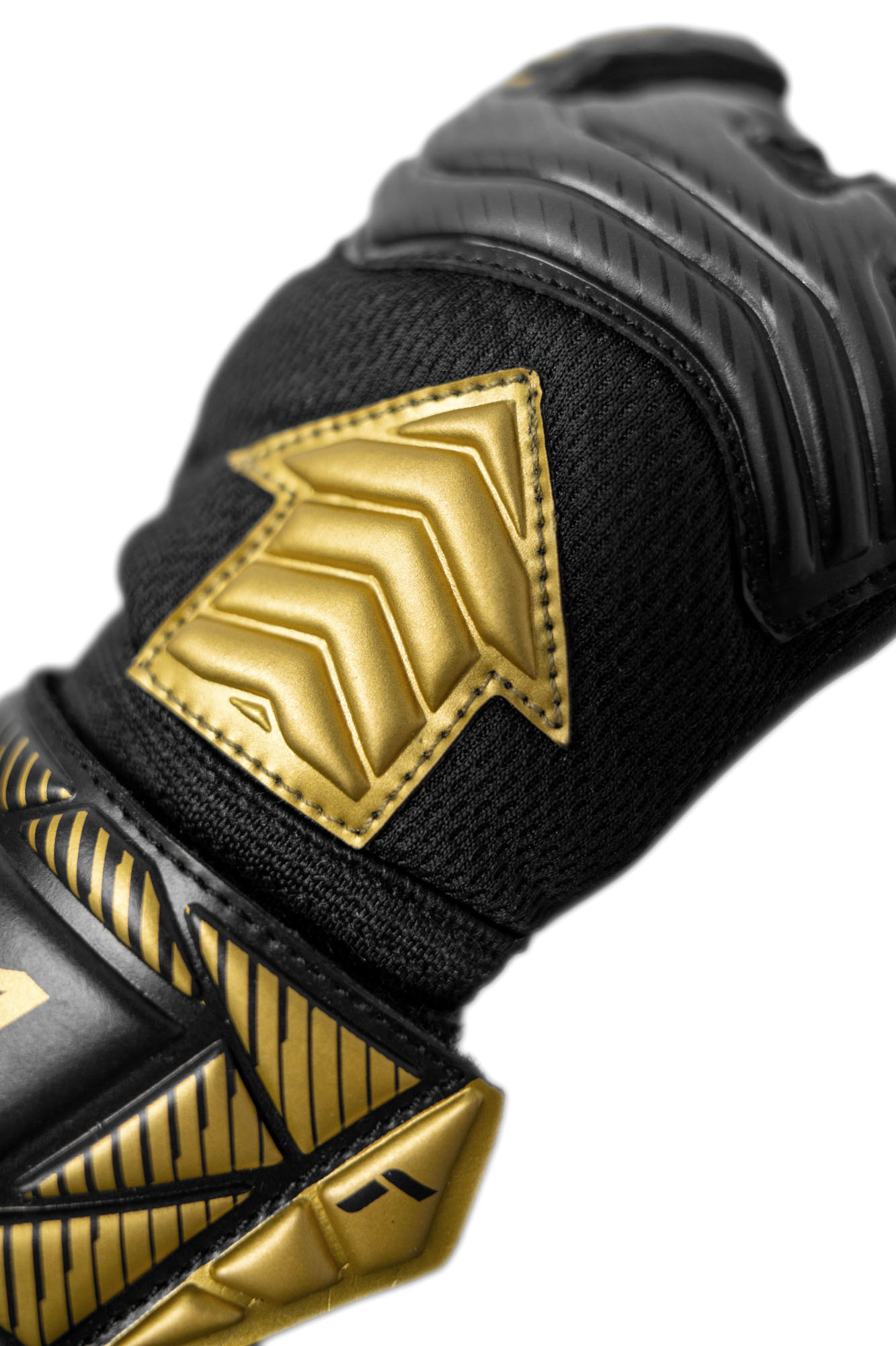 Reusch Attrakt Allison Becker AB1 Duo Goalkeeper Gloves - Black/Gold/Red