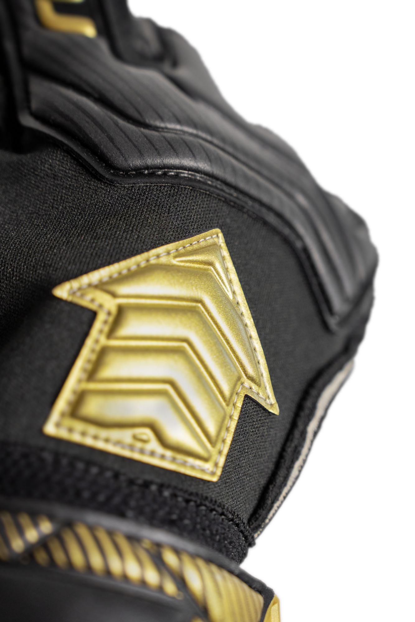 Reusch Attrakt Allison Becker AB1 Duo Goalkeeper Gloves - Black/Gold/Red