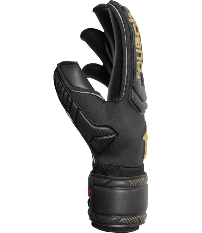 Reusch Reusch Attrakt Allison Becker AB1 Duo Goalkeeper Gloves - Black/Gold/Red