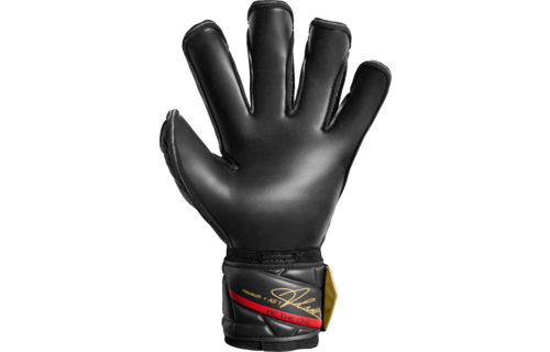 Reusch Attrakt Allison Becker AB1 Duo Goalkeeper Gloves - Black/Gold/Red