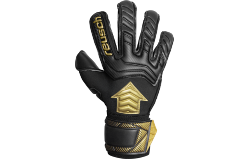 Reusch Attrakt Allison Becker AB1 Duo Goalkeeper Gloves - Black/Gold/Red