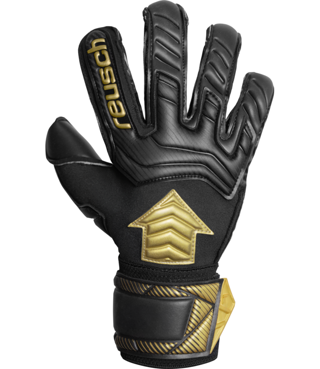 Reusch Reusch Attrakt Allison Becker AB1 Duo Goalkeeper Gloves - Black/Gold/Red