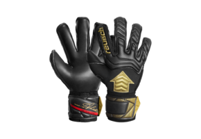 Reusch Attrakt Allison Becker AB1 Duo Goalkeeper Gloves - Black/Gold/Red