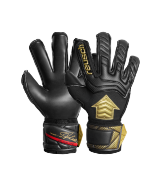 Reusch Reusch Attrakt Allison Becker AB1 Duo Goalkeeper Gloves - Black/Gold/Red