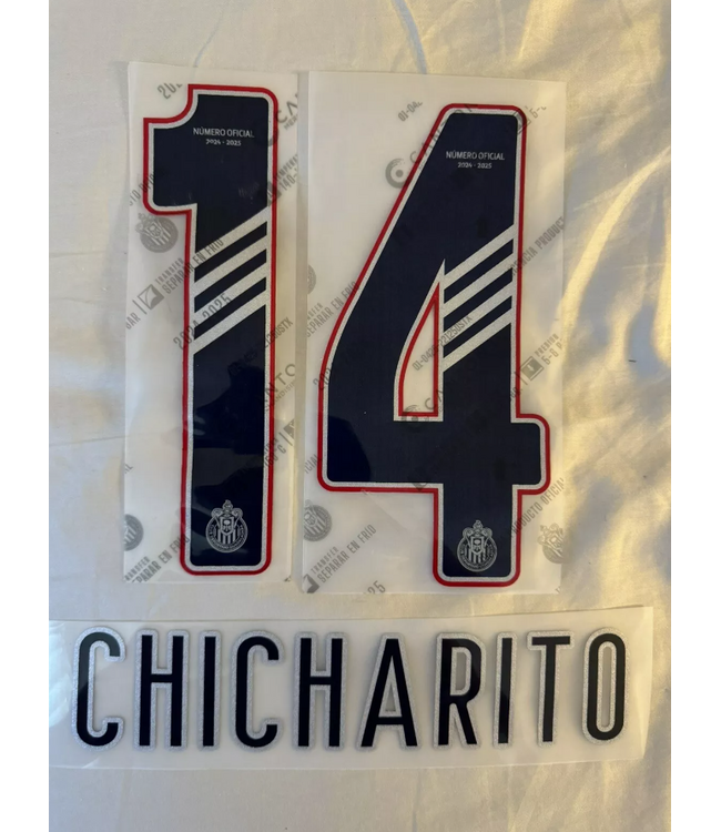 Uni-Sport Liga MX 2025 Official Nameset ( Name and Number Set)