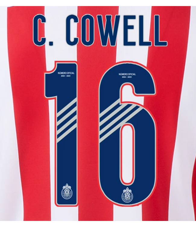 Uni-Sport Liga MX 2025 Official Nameset ( Name and Number Set)