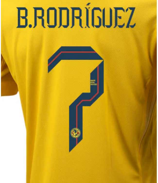 Uni-Sport Liga MX 2025 Official Nameset ( Name and Number Set)