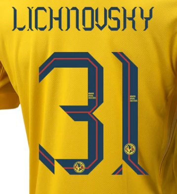Liga MX 2025 Official Nameset ( Name and Number Set)
