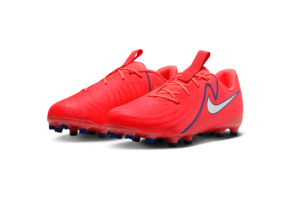 Nike Jr Phantom GX 2 Erling Haaland Academy FG / MG Cleats - Bright Crimson/Royal/White