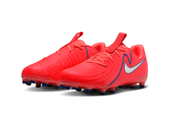 Nike Jr Phantom GX 2 Erling Haaland Academy FG / MG Cleats - Bright Crimson/Royal/White