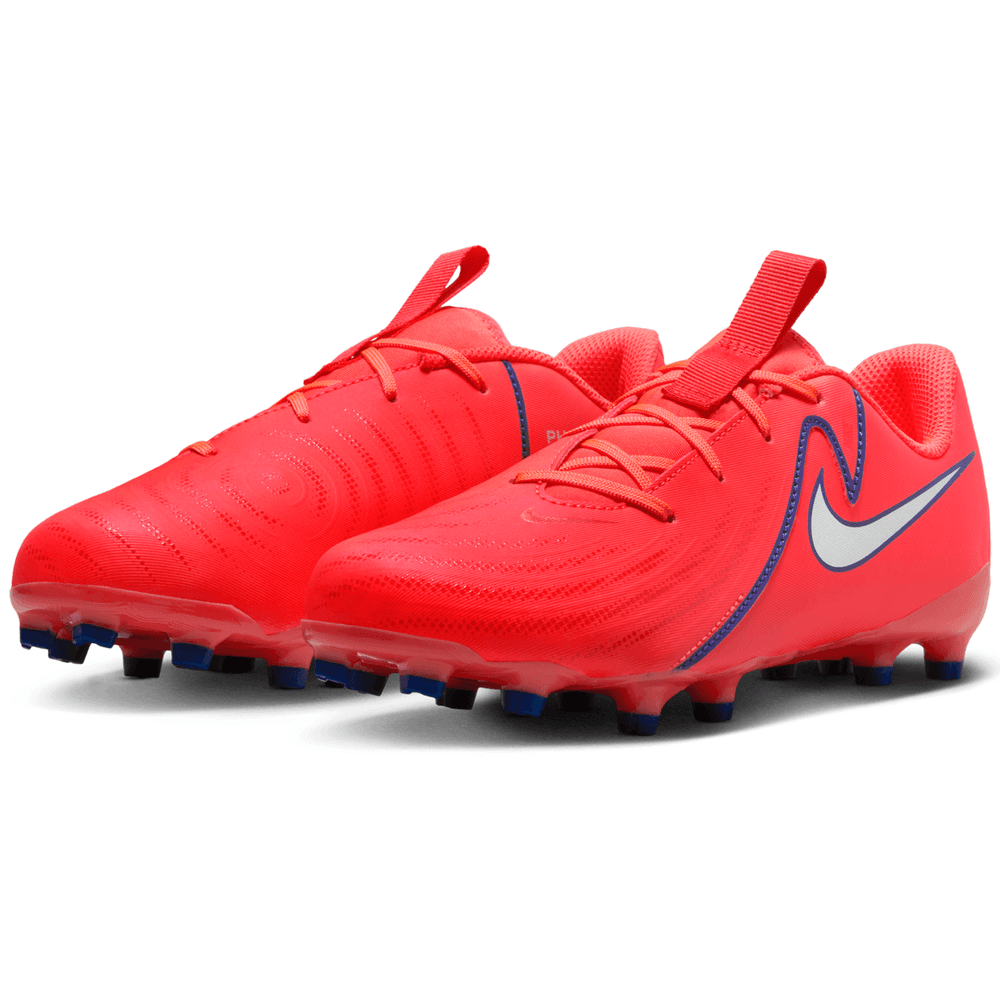Nike Jr Phantom GX 2 Erling Haaland Academy FG / MG Cleats - Bright Crimson/Royal/White