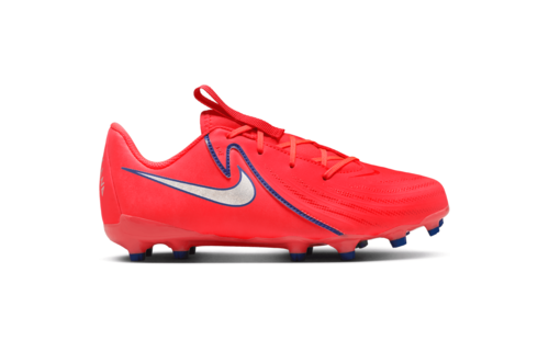 Nike Jr Phantom GX 2 Erling Haaland Academy FG / MG Cleats - Bright Crimson/Royal/White