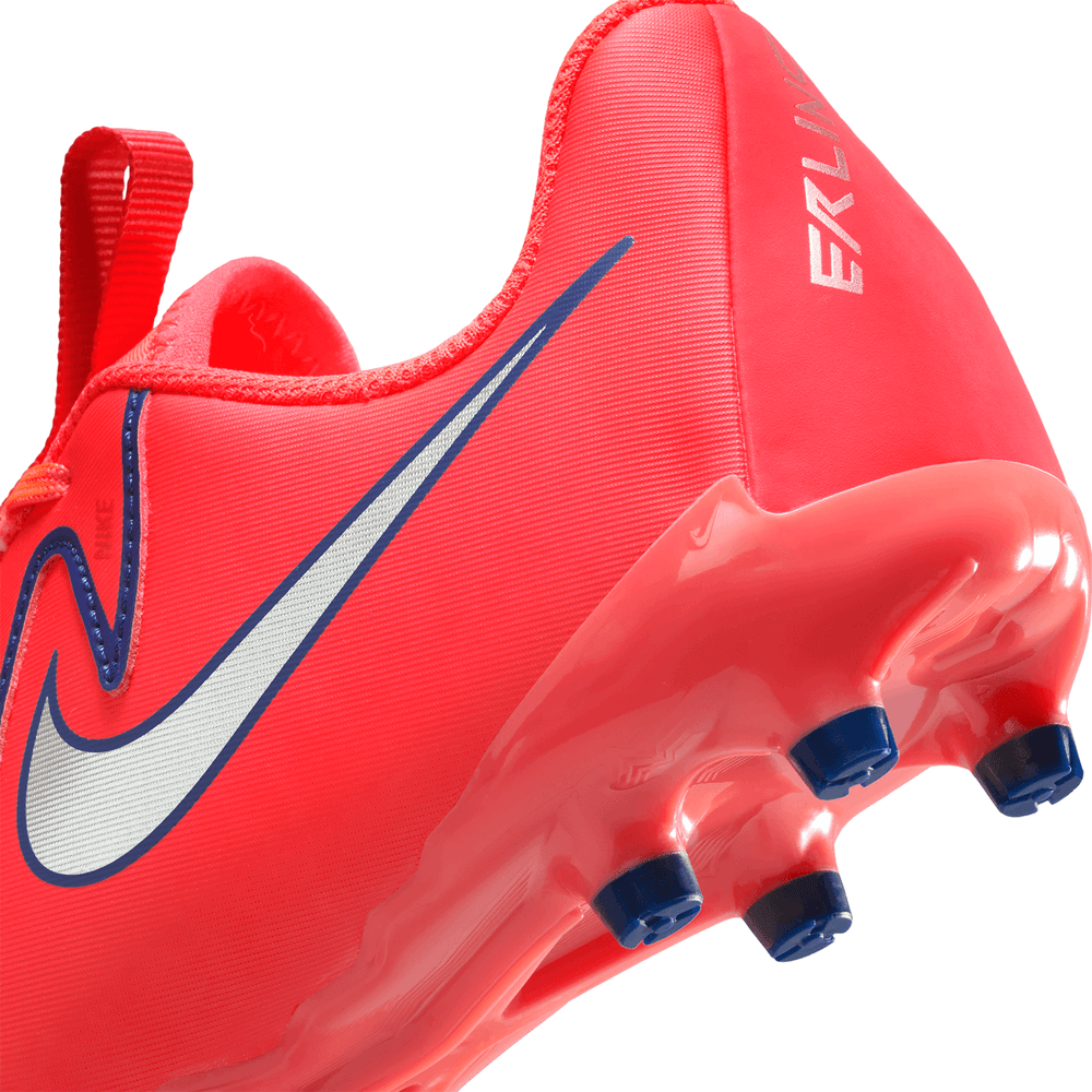 Nike Jr Phantom GX 2 Erling Haaland Academy FG / MG Cleats - Bright Crimson/Royal/White