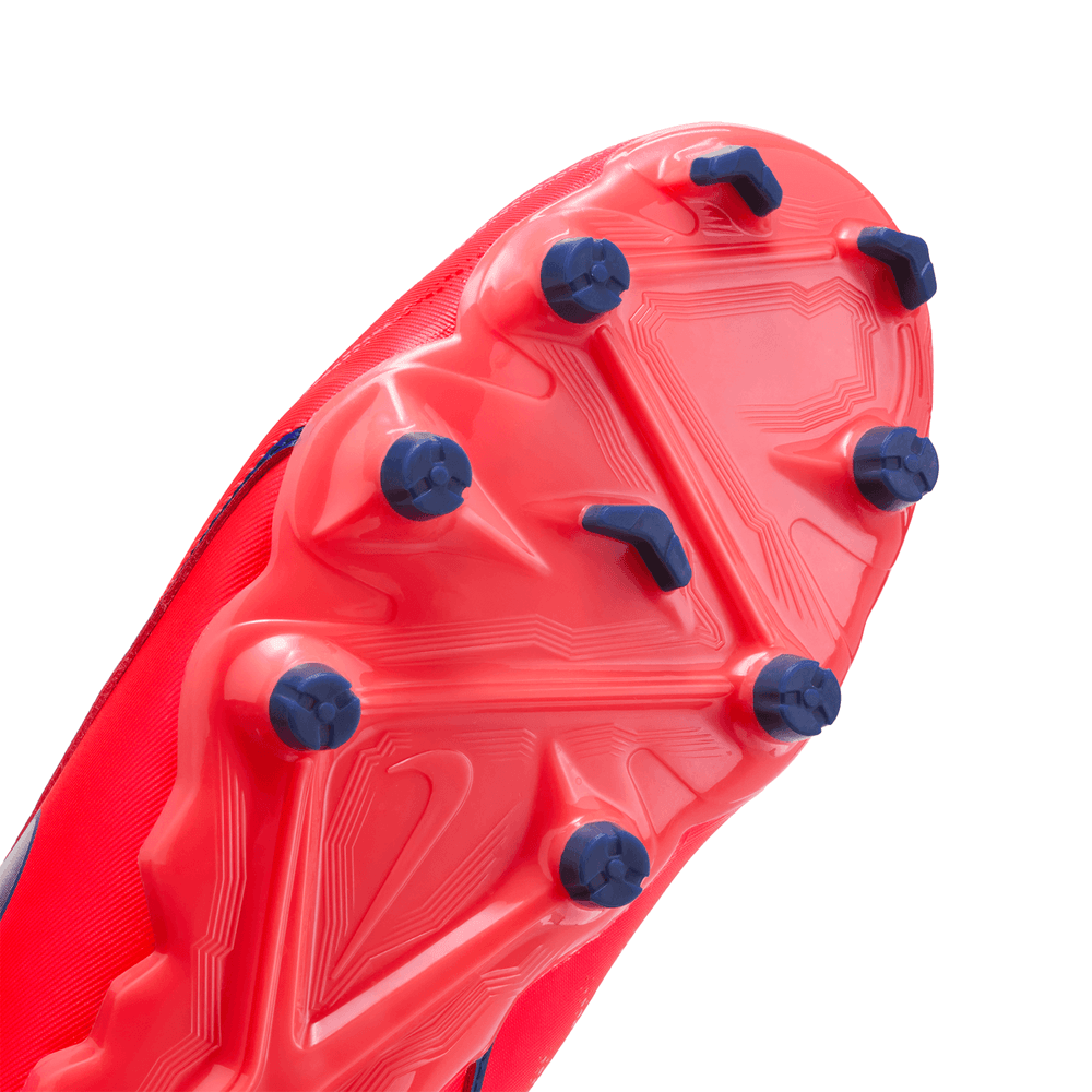 Nike Jr Phantom GX 2 Erling Haaland Academy FG / MG Cleats - Bright Crimson/Royal/White