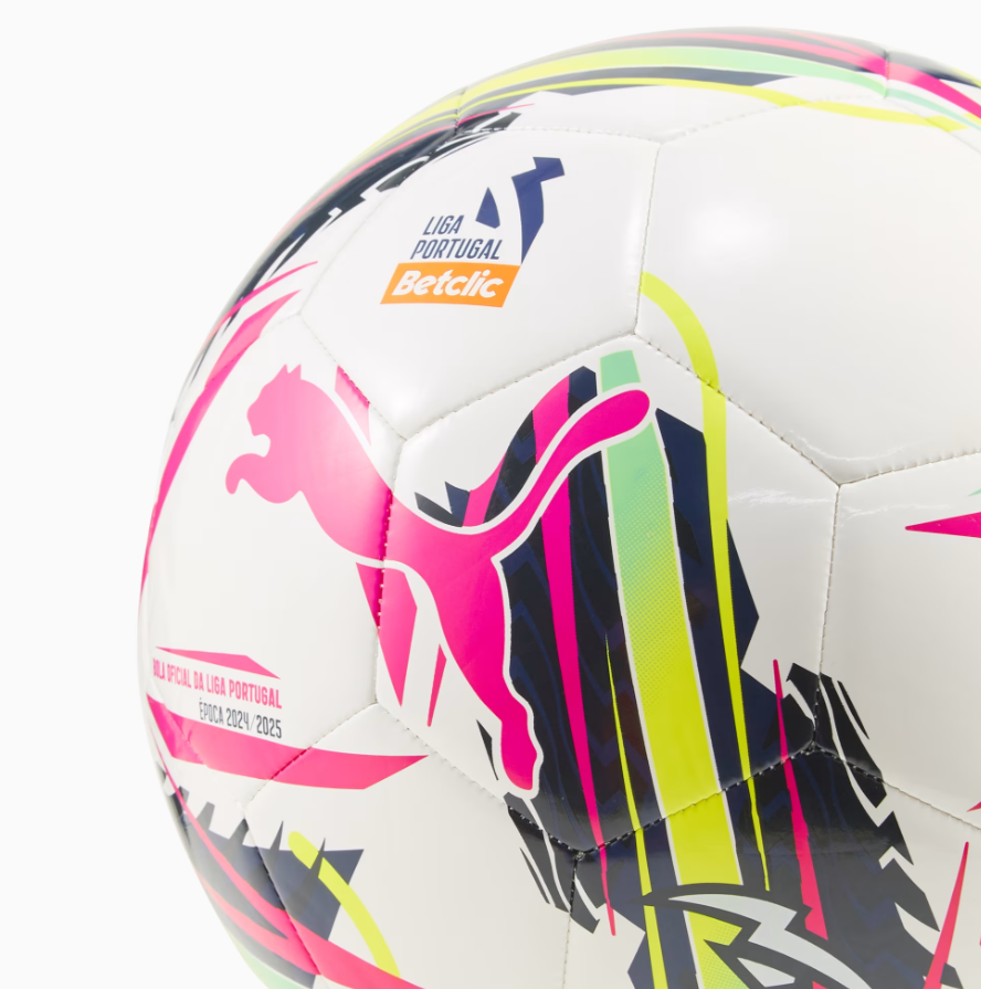 Puma 2024-25 Liga Portugal Orbita Training Ball - White/Multi