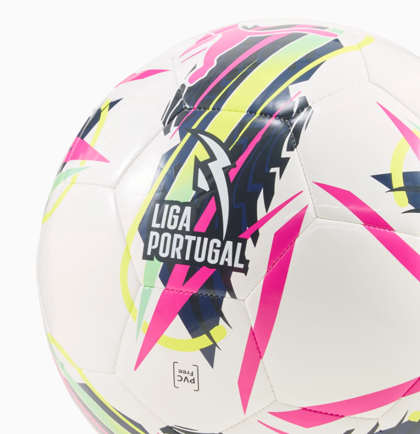 Puma 2024-25 Liga Portugal Orbita Training Ball - White/Multi