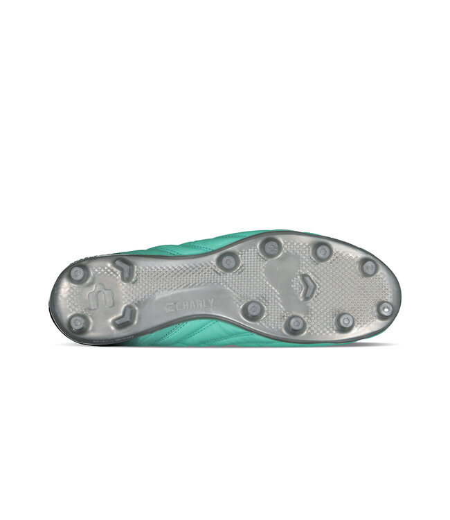 Charly Charly Encore Artemis FG Soccer Cleats - Aqua/Black
