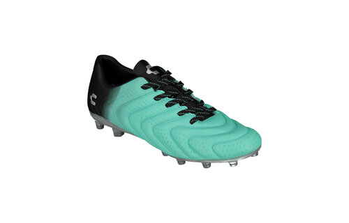 Charly Encore Artemis FG Soccer Cleats - Aqua/Black