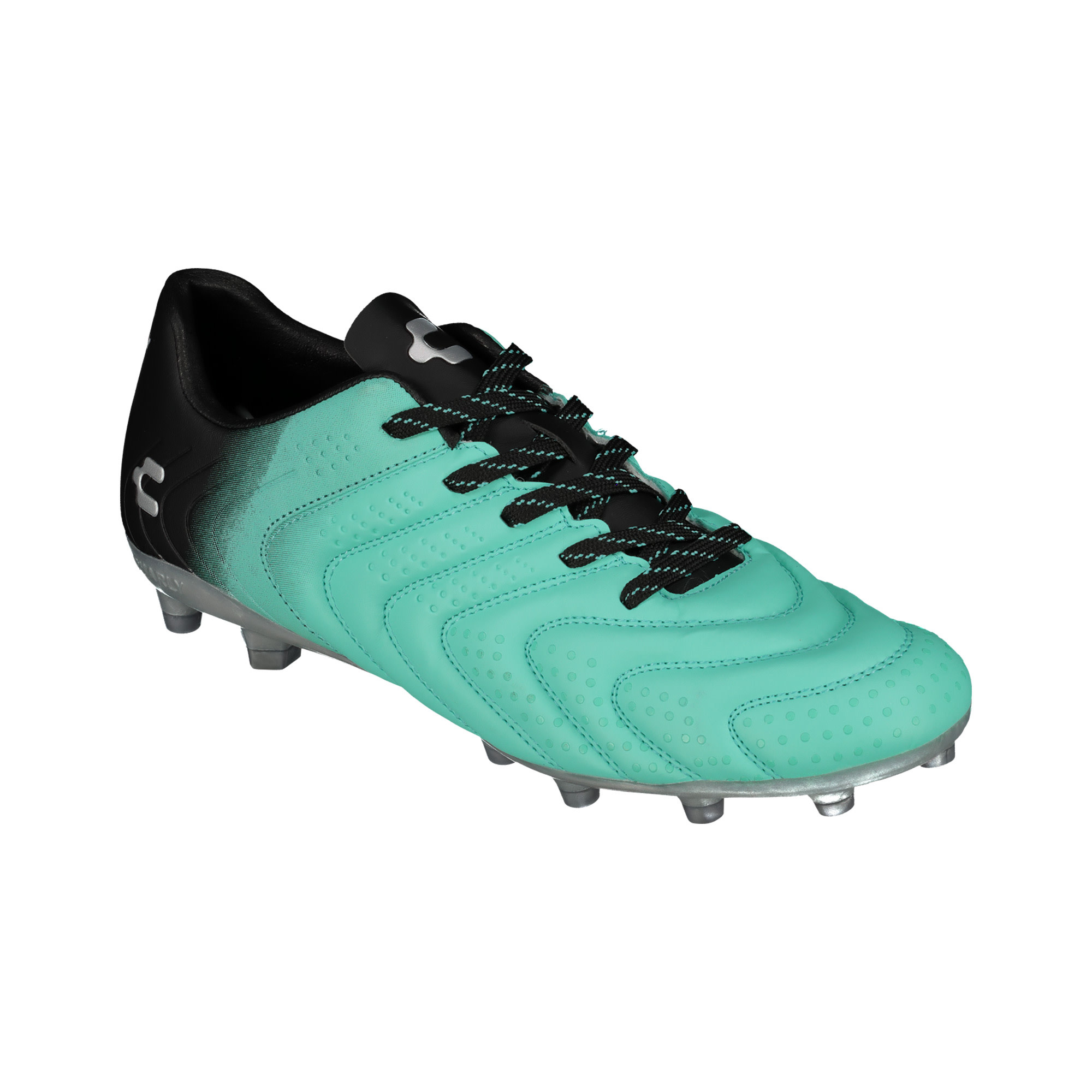 Charly Encore Artemis FG Soccer Cleats - Aqua/Black
