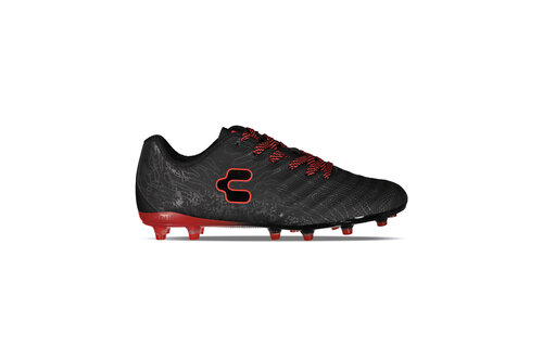 Charly Hot Cross 2.0  FG Soccer Cleats - Black/Red