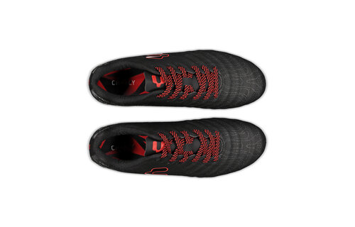 Charly Hot Cross 2.0  FG Soccer Cleats - Black/Red