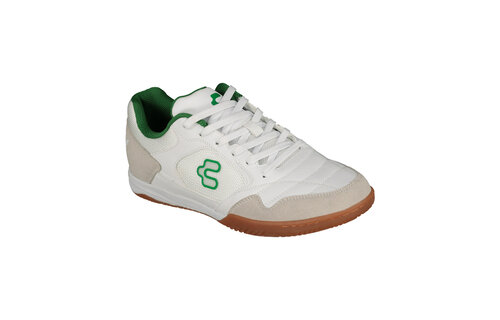 Charly Cicero Sala Indoor Soccer Shoes - White/Green