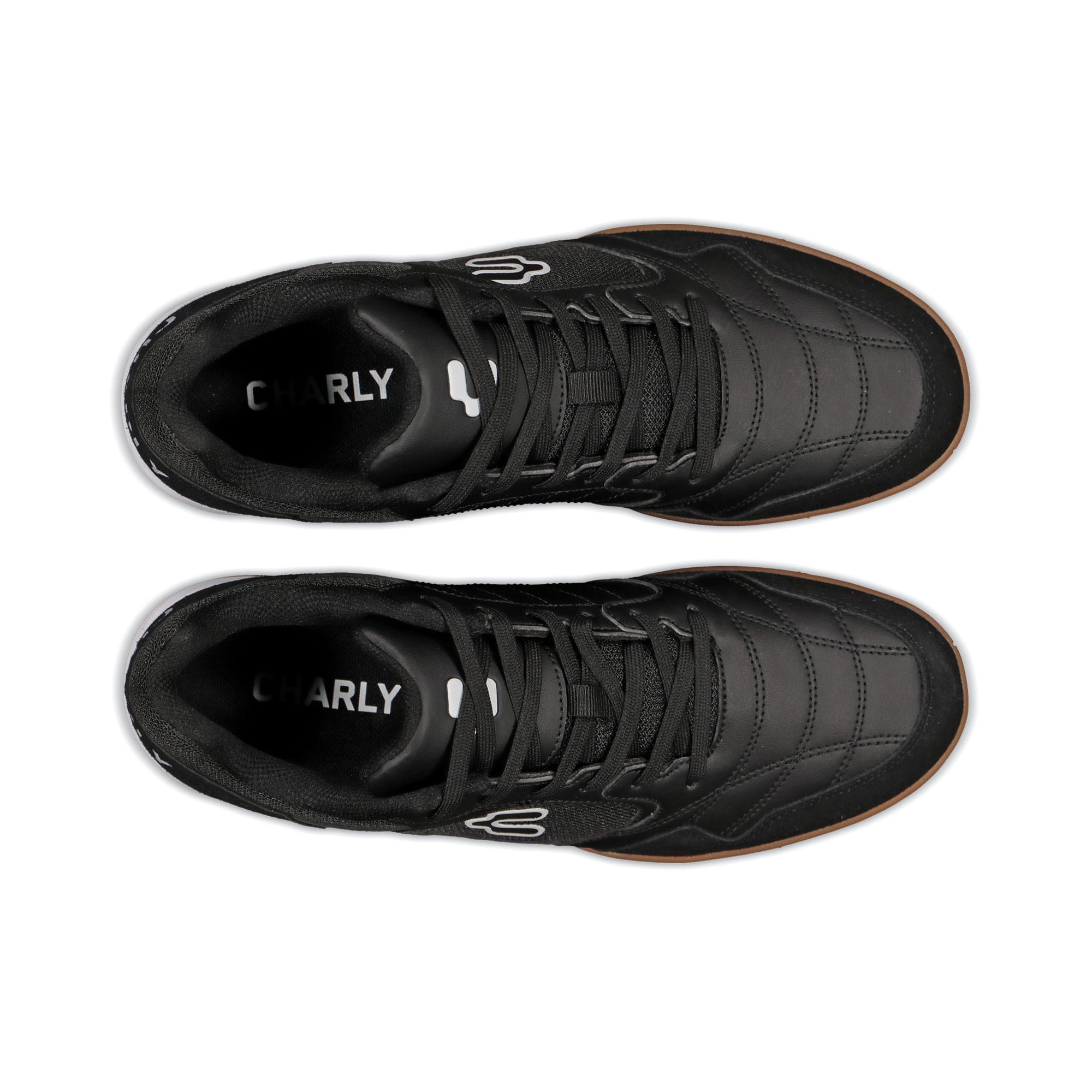 Charly Cicero Sala Indoor Soccer Shoes - Black/White