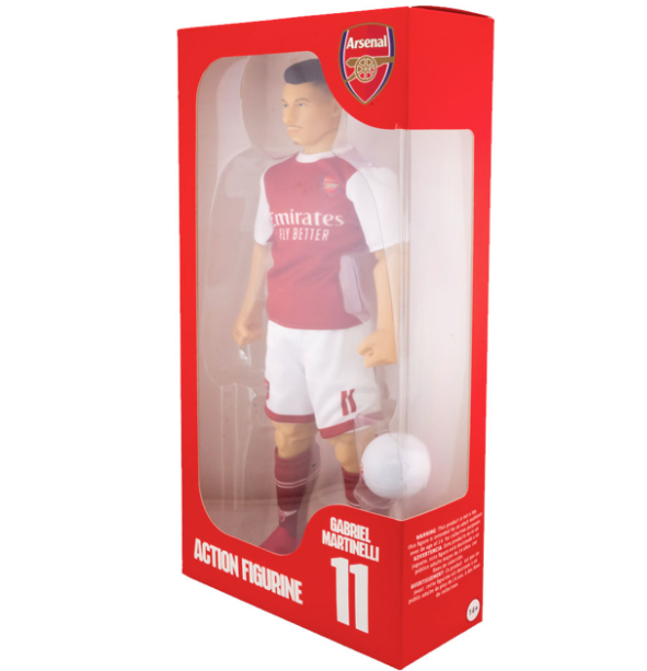 BT Gabriel Martinelli Arsenal Sockers 30 cm Action Figurine