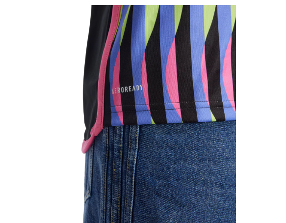 adidas Womens 2024 MLS All Star Messi # 10 Jersey - Black/Holo/Multi