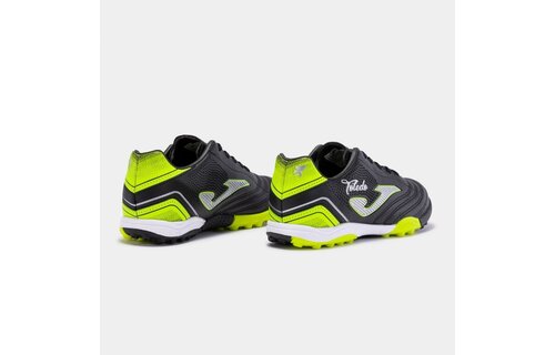 Joma Jr / Kids Toledo 2201 Turf Soccer Shoes - Black/Yellow