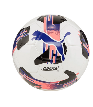 Puma Puma 2024 Orbita  6 MS Training Ball -  White/Lapis Lazuli/Sunset Glow