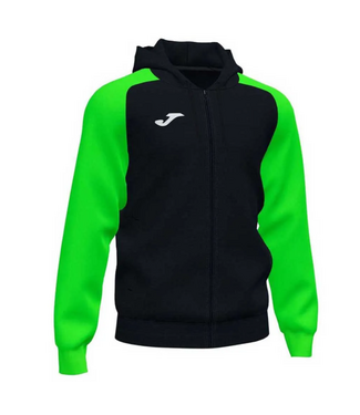 Joma Joma Academy IV Full Zip Hoodie - Black/Fluor Green