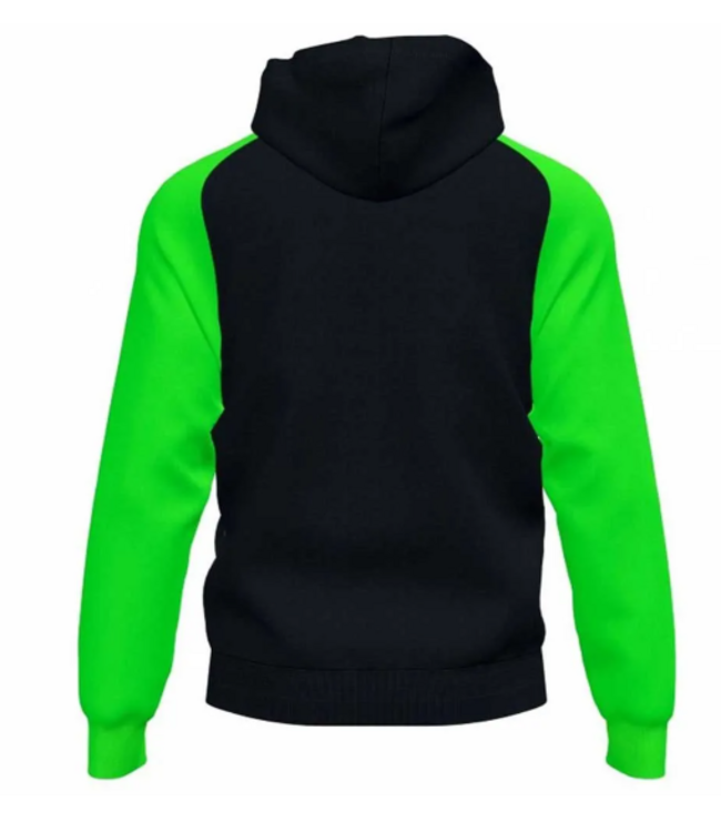 Joma Joma Academy IV Full Zip Hoodie - Black/Fluor Green