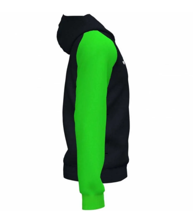 Joma Joma Academy IV Full Zip Hoodie - Black/Fluor Green