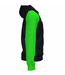 Joma Joma Academy IV Full Zip Hoodie - Black/Fluor Green